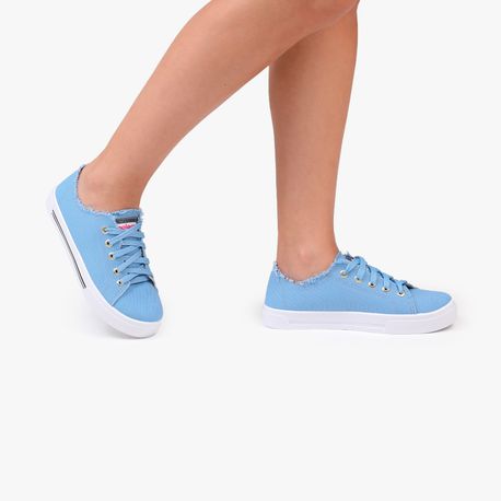 TENIS MODA SLIPON DESFIADO 5667322 JEANS 36
