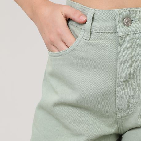 SHORTS SARJA 5 POCKETS V18-2228 VERDE CLARO 36