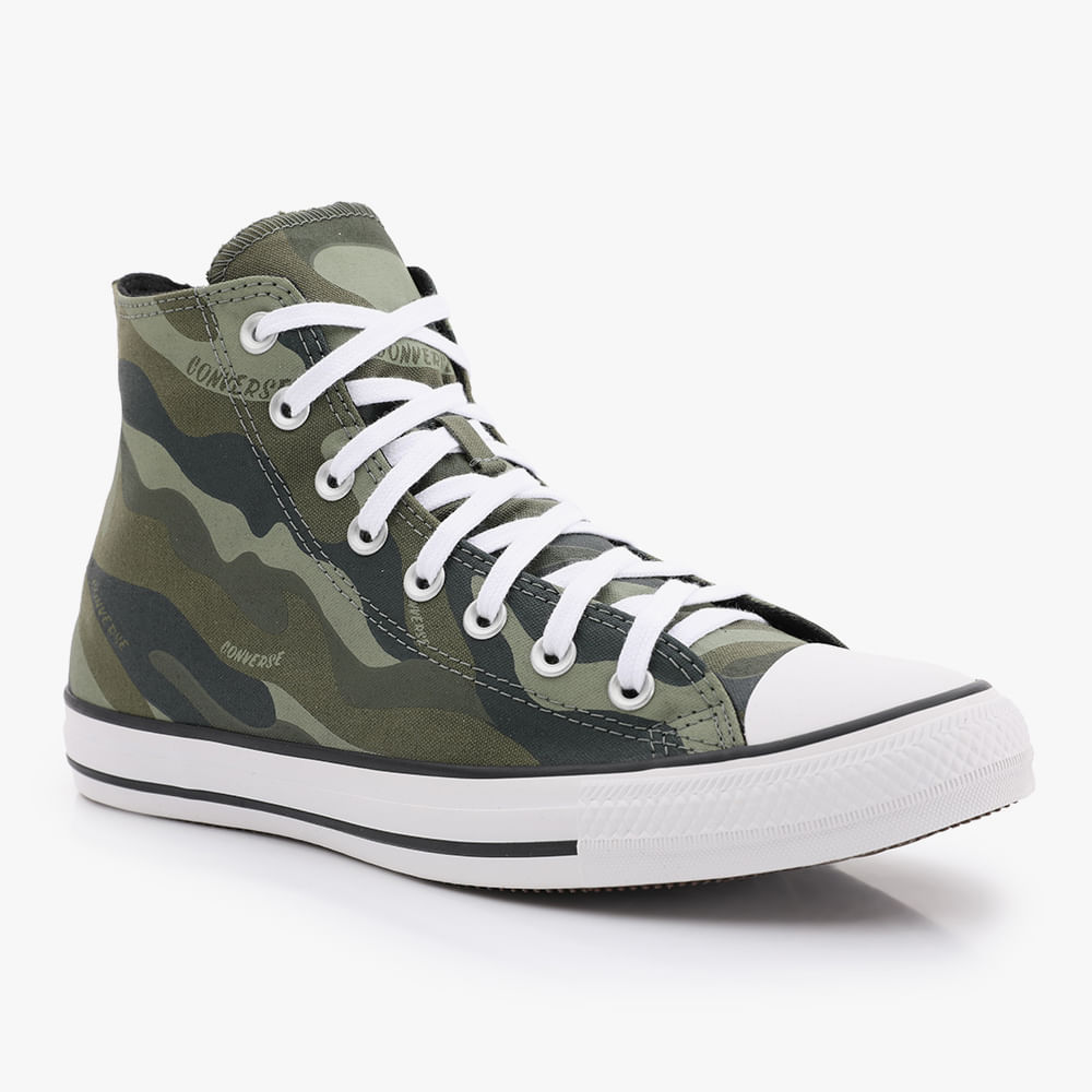 TENIS CHUCK TAYLOR A S HI CAMUFLADO CT1768 0001-BGEKHK/VDALG/BCO 38