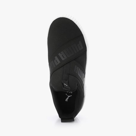 TENIS CARINA SLIP-ON BDP W 375966 01-BLACK/WHITE 34