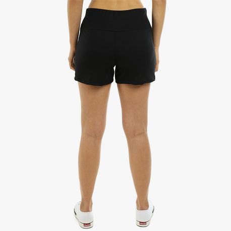 SHORTS CANELADO FAIXA BOTAO 17111 PRETO P