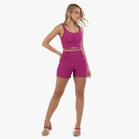 SHORTS DIF 28074 PINK P