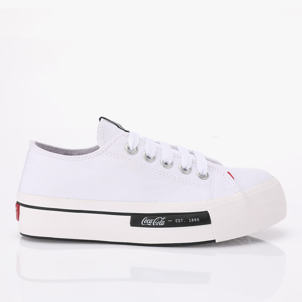 TENIS DAYTONA PLATAFORMA CANVAS W CC2014 BRANCO 36