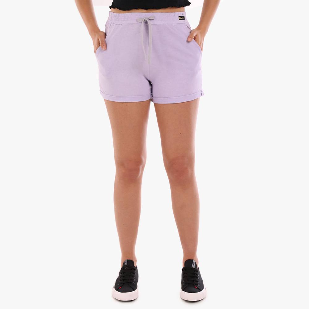 SHORTS MOLETINHO 17178 LILAS P