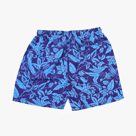 SHORTS TACTEL FOLHAGEM 140039 AZUL P