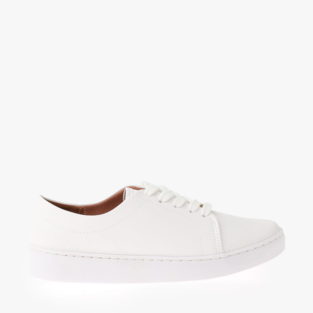 TENIS CASUAL BASIC 1214205 PELICA BRANCO 35