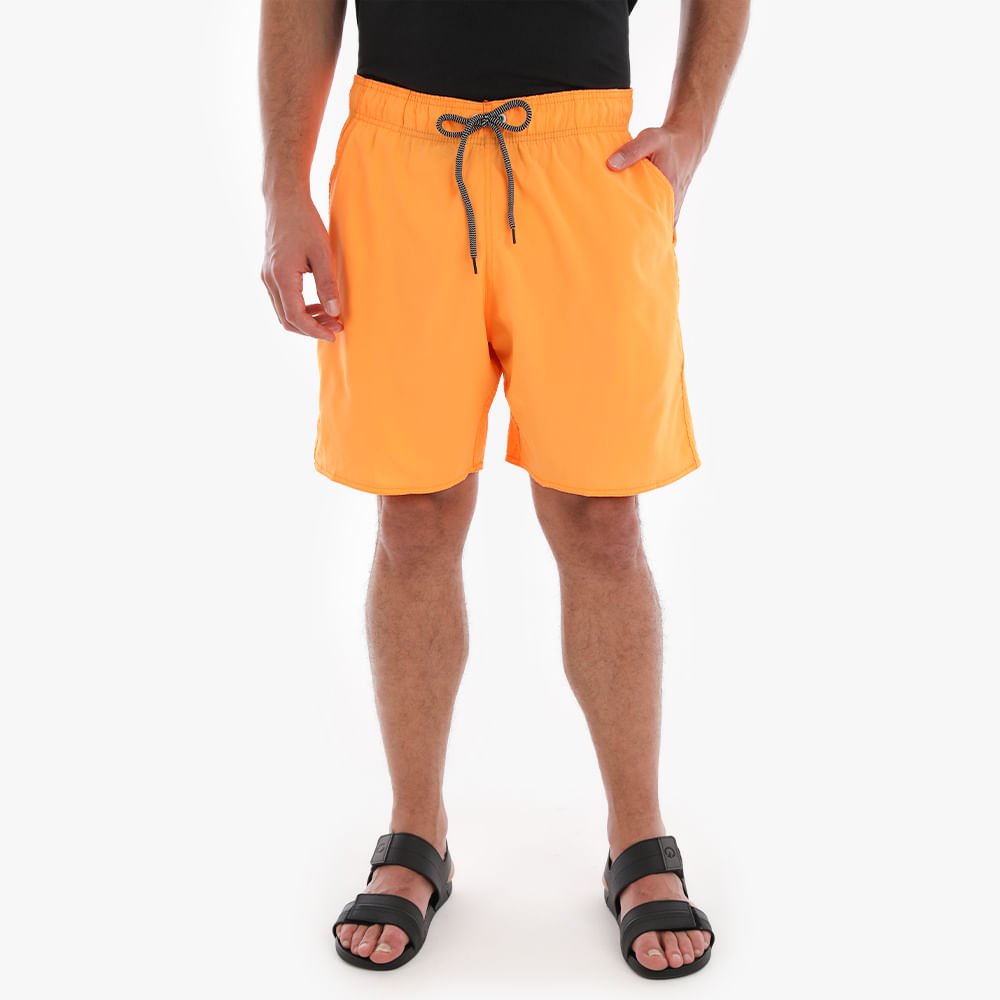 SHORTS BASICO 30 LARANJA M