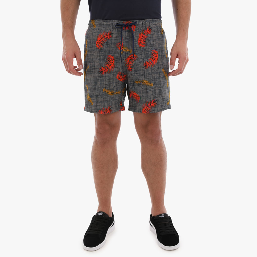SHORT ESTAMPA FULL PRINT PENAS 65925 MARINHO P