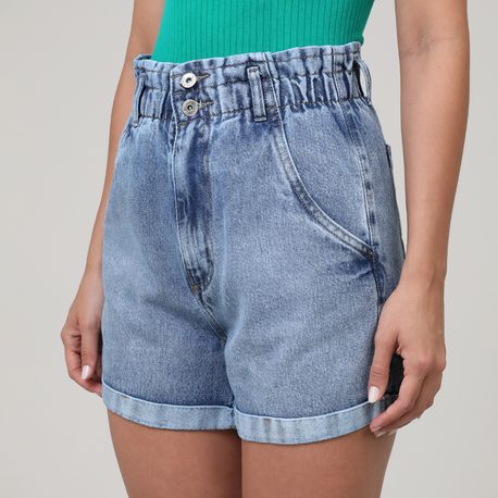 SHORTS JEANS CLOCHARD 2 BOTOES C 7597 JEANS 34
