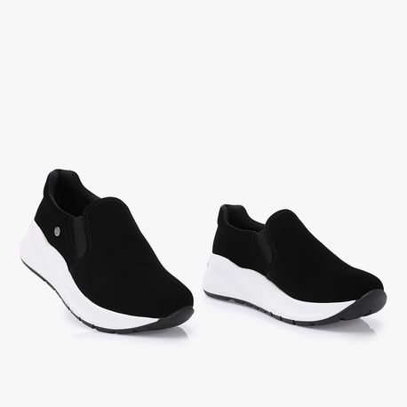 TENIS CASUAL SLIP ON 2217205 PRETO 39