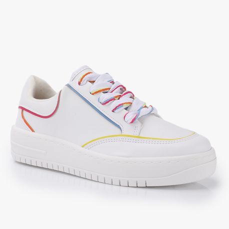 TENIS CASUAL COLORS 1389108 BCO/SICILIANO 36