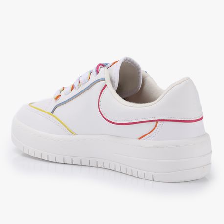 TENIS CASUAL COLORS 1389108 BCO/SICILIANO 36