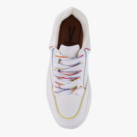 TENIS CASUAL COLORS 1389108 BCO/SICILIANO 36