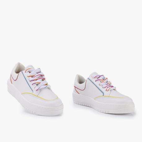 TENIS CASUAL COLORS 1389108 BCO/SICILIANO 36
