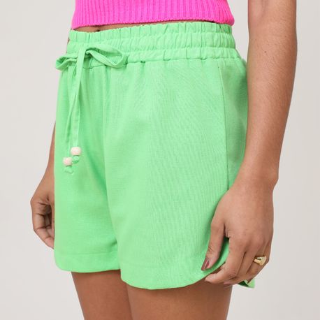 SHORTS LINHO COS ELASTICO 1932 VERDE M