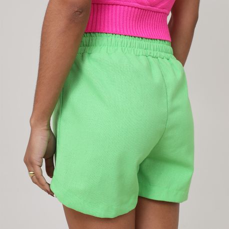 SHORTS LINHO COS ELASTICO 1932 VERDE M