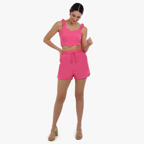 SHORTS C BOLSO COS ELASTICO FLOW 1960 CHICLETE P