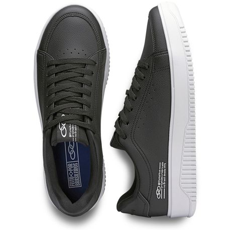 TENIS EROS/165 43448165  PRETO/BRANCO 38