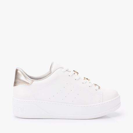 TENIS CASUAL ILHOS 2211901 BCO/GOLD 35