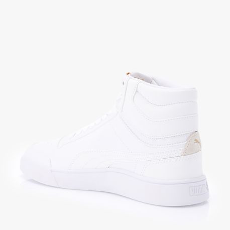 TENIS SHUFFLE MID W 387666 01-WHITE-GOLD 38