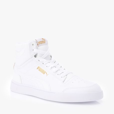 TENIS SHUFFLE MID W 387666 01-WHITE-GOLD 38