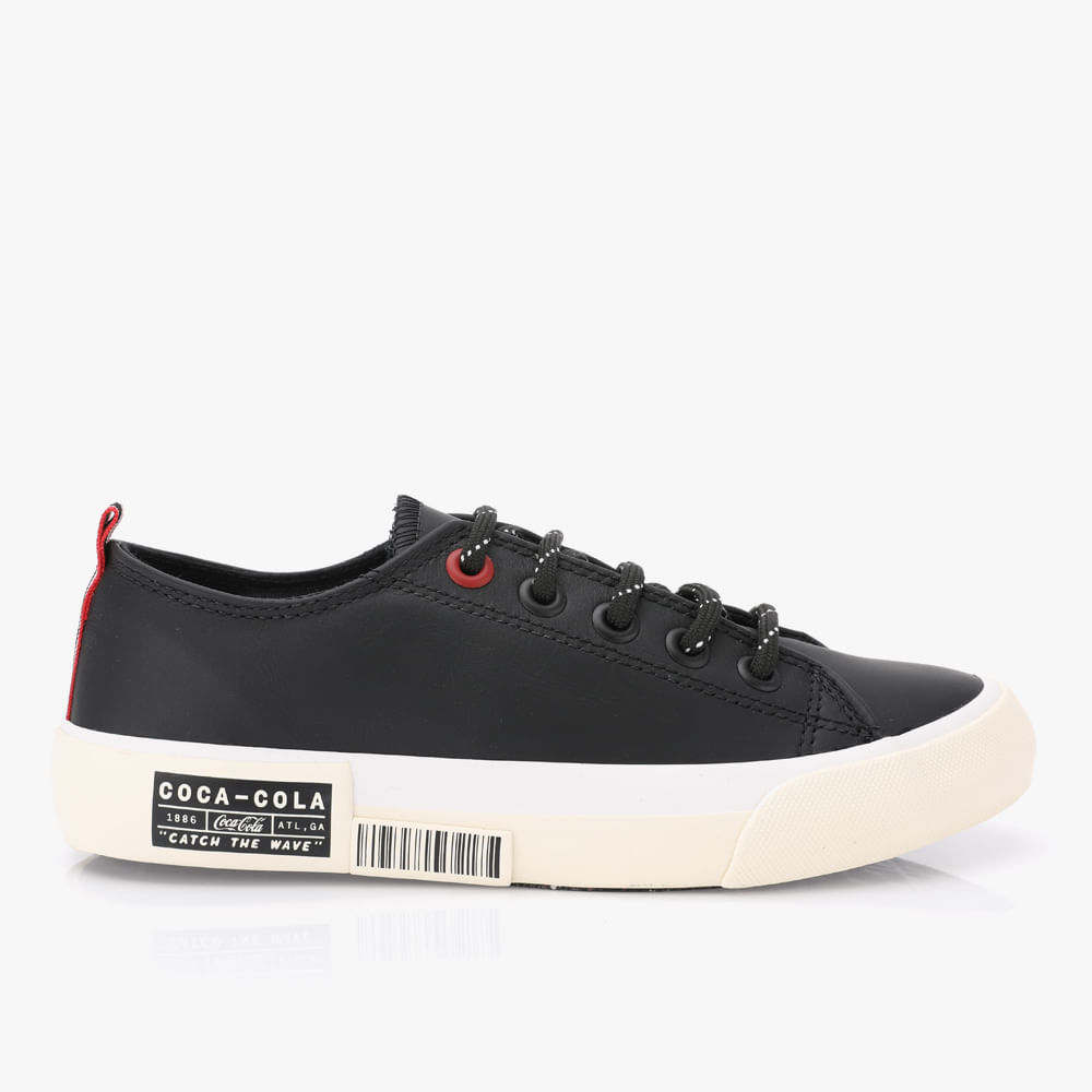 TENIS ATLANTA WAVE LEATHER W CC1995 PRETO/OFF WHITE 38