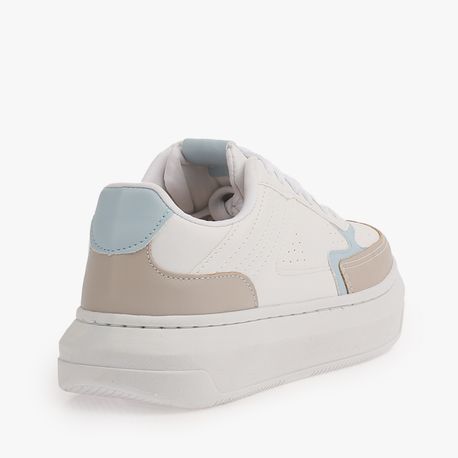 TENIS CASUAL 14704 BCO/CINZA/ACQUA/BCO 37