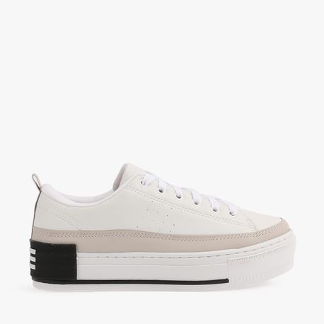 TENIS CASUAL 13703 BCO/CINZA/BCO 34
