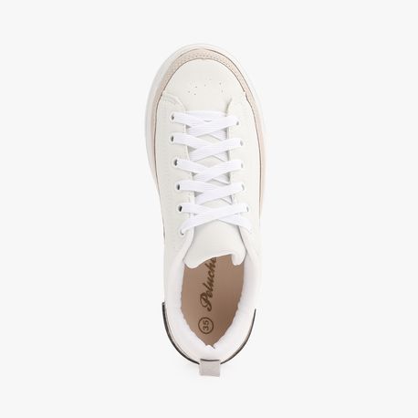 TENIS CASUAL 13703 BCO/CINZA/BCO 34