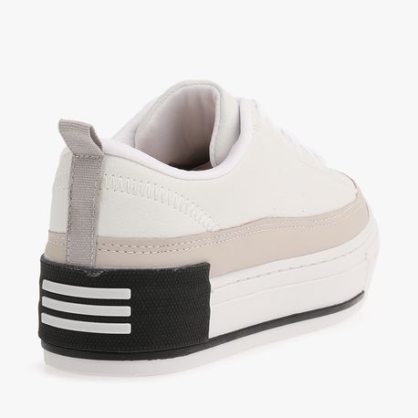 TENIS CASUAL 13703 BCO/CINZA/BCO 34