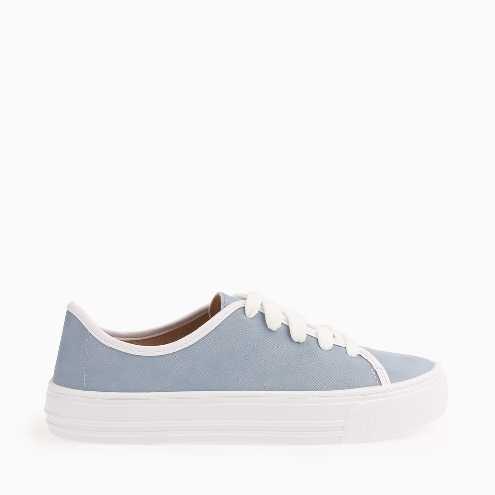 TENIS MODA LONA 4220409 JEANS CLARO 39
