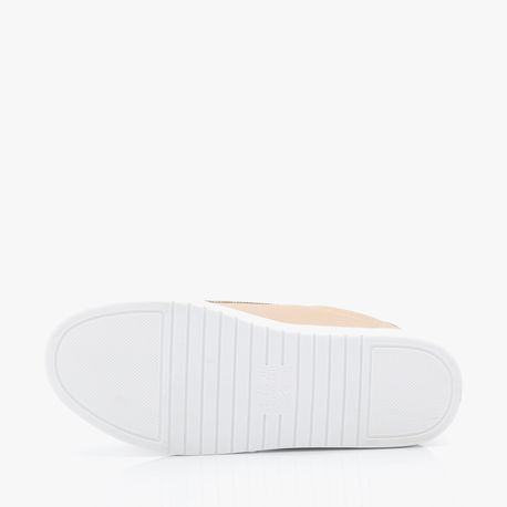 TENIS CASUAL STRASS LATERAL 60016 NUDE (03) 36