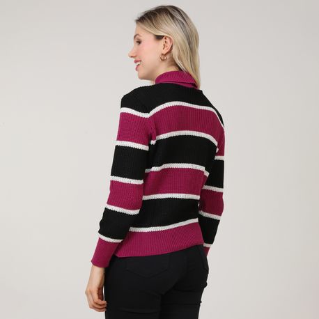 BLUSA TRICOT LISTRA CASUAL 620204 ROSA M