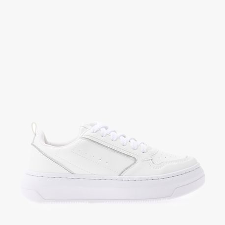 TENIS CASUAL GLITTER 14702 BCO/GLIITTER PRATA/BCO 36