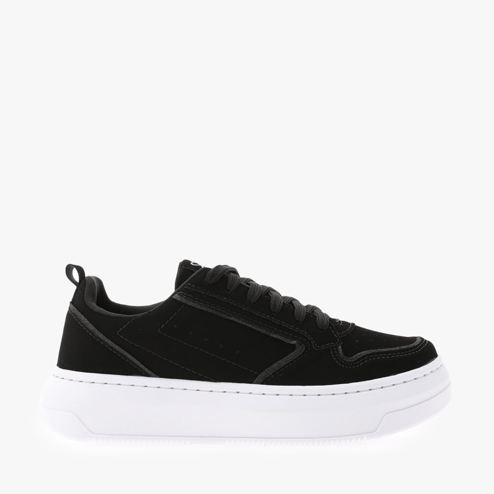 TENIS CASUAL GLITTER 14702 PRETO/GLITTER PRETO/PRETO 34