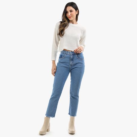 CROPPED TRICOT LISTRA 620144 OFF WHITE P