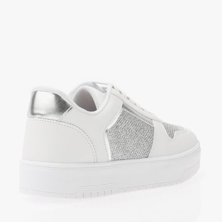 TENIS CASUAL BRILHO 70002 BRANCO 37