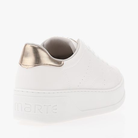 TENIS ENFEITE 2313501 NP BRANCO/METAL GOLD 36