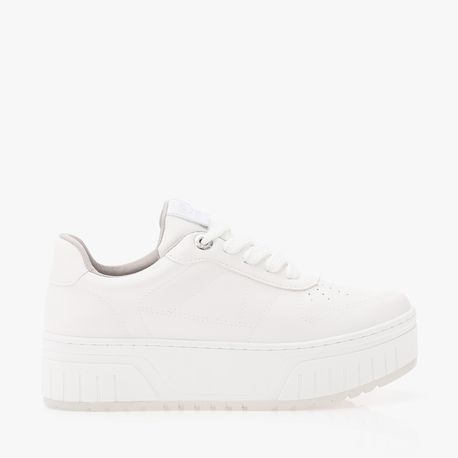 TENIS MODA FLAT FORM 2314402 NP BRANCO 37