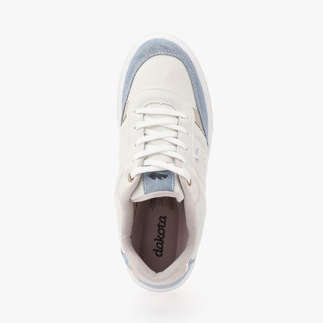 TENIS RECORTE JEANS G7006 0001-JEANS CLARO 39