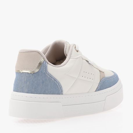 TENIS RECORTE JEANS G7006 0001-JEANS CLARO 39