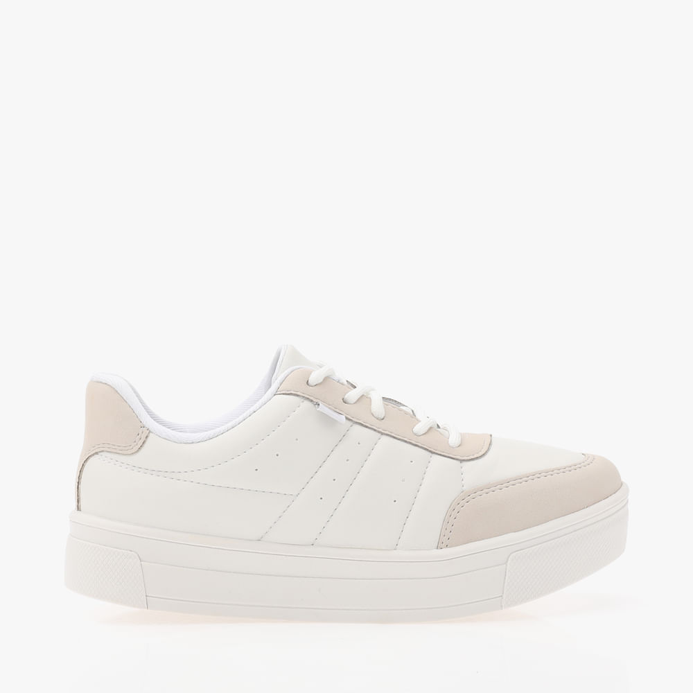 TENIS CASUAL BASICO G9342 0001-WHITE ALMERIA 38