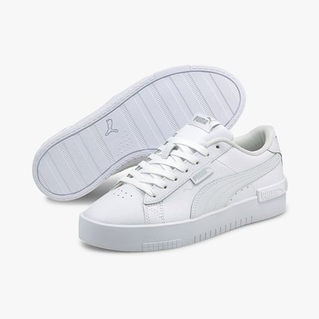 TENIS JADA BDP W 387692 02-PUMA WHITE-PUMA WHITE-PUMA SILVER 34