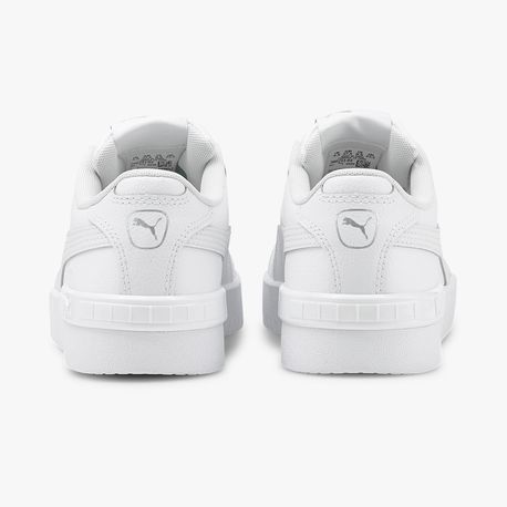 TENIS JADA BDP W 387692 02-PUMA WHITE-PUMA WHITE-PUMA SILVER 34