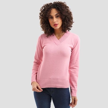 GOLA V ELASTANO LISA 210680 ROSE G