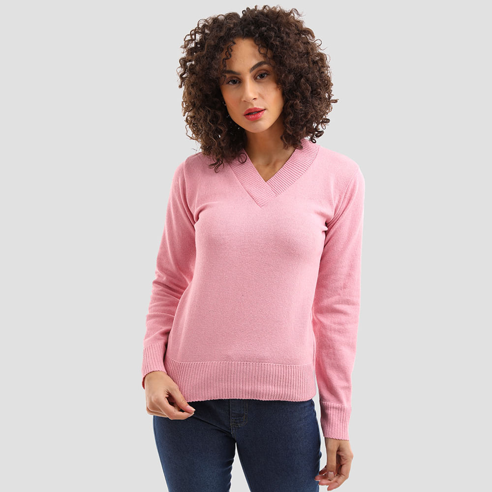 GOLA V ELASTANO LISA 210680 ROSE G