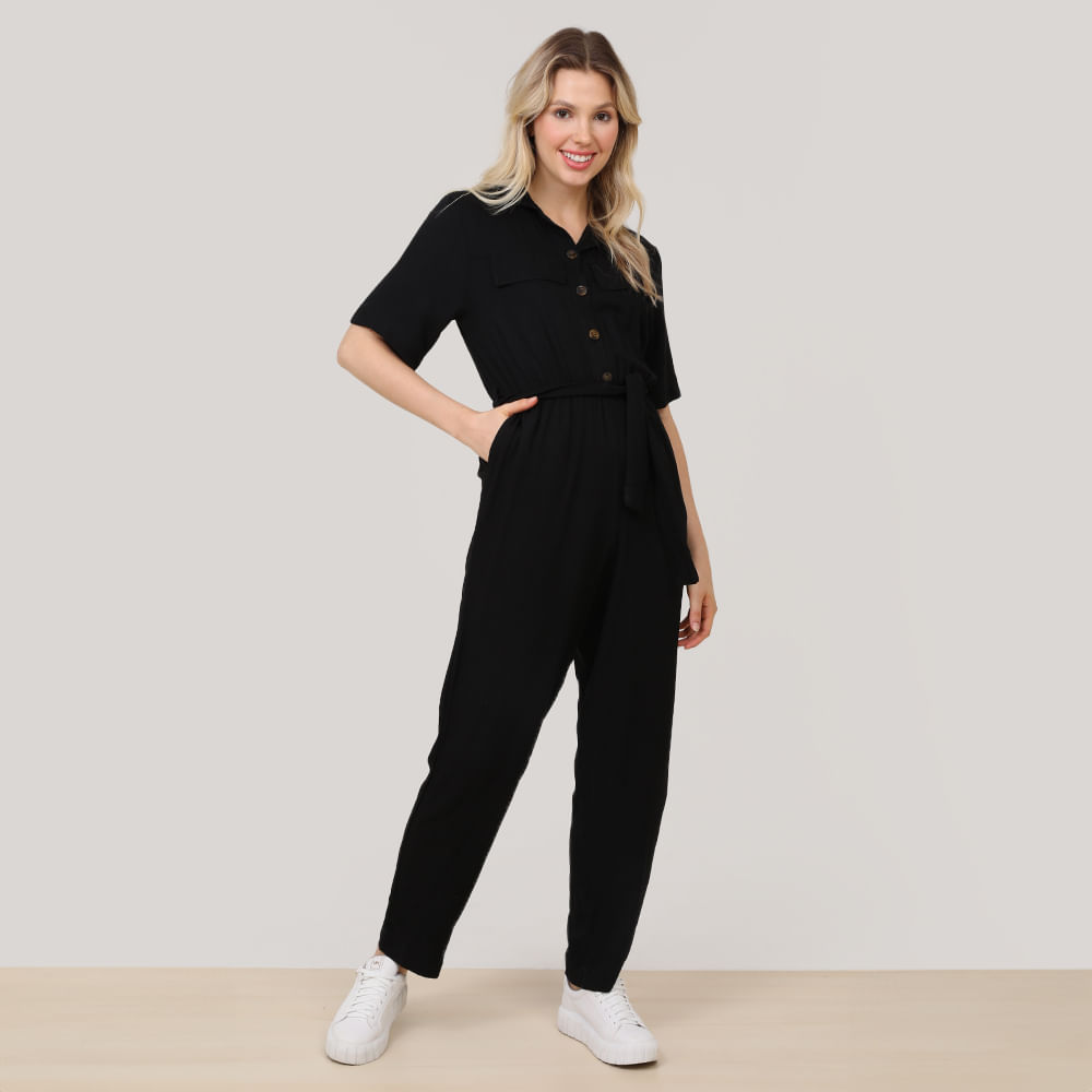 MACACAO LONGO MC TP 4923 PRETO M