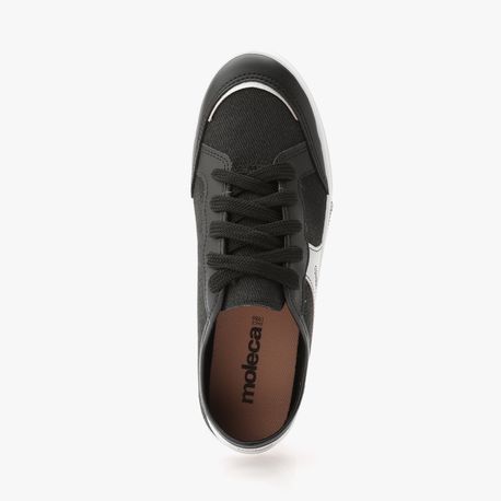 TENIS CASUAL 5667639 PTO/PRATA 34