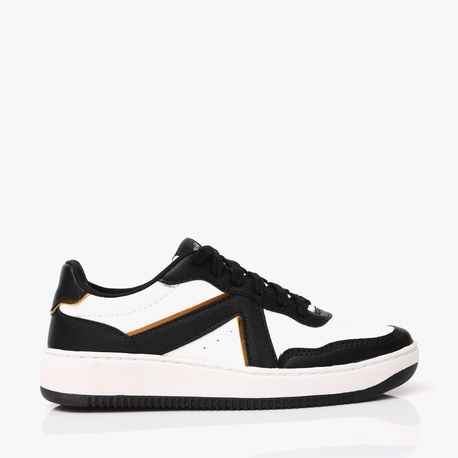 TENIS CASUAL V 14087 BCO/PTO/BRONZE/BCO 34