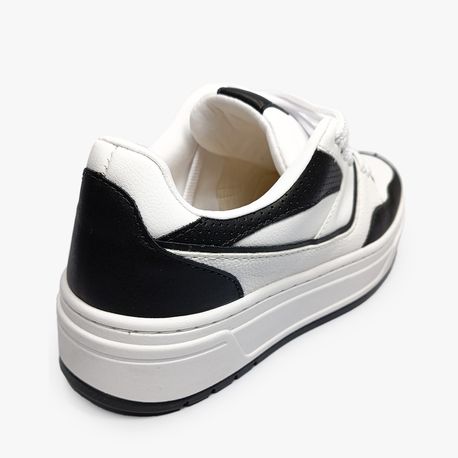 TENIS CASUAL 16501 BCO/PTO/BCO 34